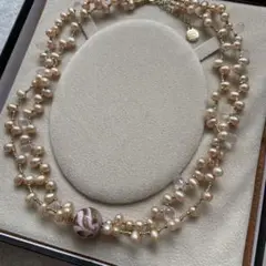 美品 Like a Charm ライクアチャーム ヴェネチアン パールネックレス
