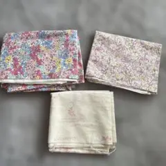 【4点端切れセット】フラワープリントコットン生地セット