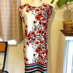 Carlragazze 　カールラガッツェ　花柄　ワンピース
