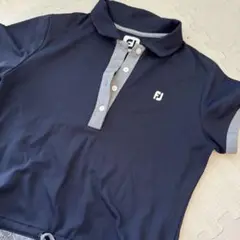 FJ ネイビー ポロシャツ