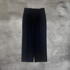 ワイドパンツ バギーパンツ テーラードワイドパンツ ネイビー オーバーサイズ