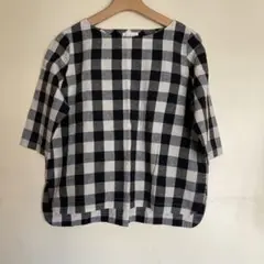 studioCLIP. チェックトップス