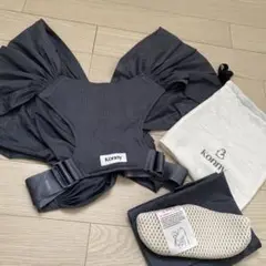 konny 抱っこひも フレックスサマー　グレー メッシュ　コニー