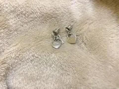 Christian Dior クリスチャンディオール ピアス ハート&キー 両耳