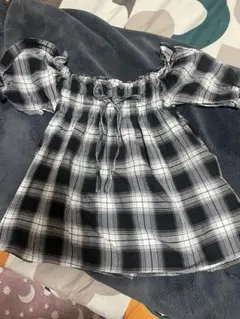 Checkered Blouse and Pants set