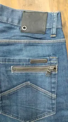 867 A/X スリムフィット デニムパンツ ダークブルー33サイズ