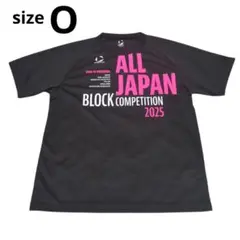 【MOVE SPORT】 陸上用シャツ 黒 ALL JAPAN 2025