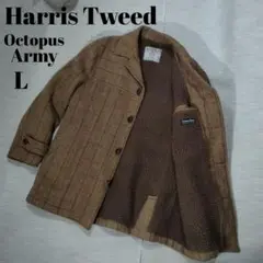 1998's Harris Tweed × Octopus Armyウールコート HARRIS TWEED(ハリスツイード) / ×OCTOPUS ARMY/オクトパス