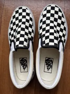 VANS チェッカーフラッグ　スリッポン