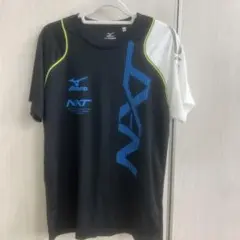2951 Mizuno NXT Tシャツ 2XL ブラック/ホワイト/ブルー
