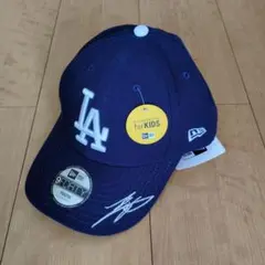 ドジャース 大谷翔平サイン刺繍入り キャップ キッズサイズ