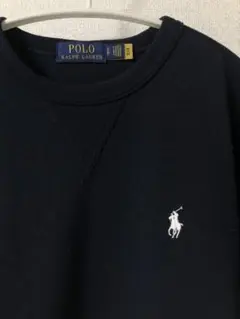 ポロラルフローレン　Tシャツ　スエット　ネイビー