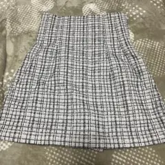 【美品】SNIDEL スナイデル ハイウエストスカショーパン ホワイト