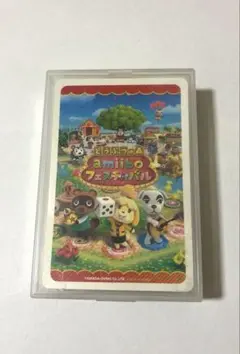 ［新品・未開封］どうぶつの森　アミーボフェスティバル　トランプ　匿名配送