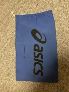 asics スパイク・シューズケース 青