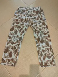 SASSAFRAS ササフラス フォールリーフ パンツ ダックカモ柄