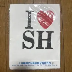 I ♥ SH ホワイトTシャツ XL shanghai I LoveTシャツ