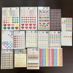 シール　ステッカー　ポイントシール　seria