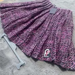 新品タグ付き PRADA プラダ ニット ウールスカート40 L