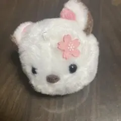 桜シマエナガぬいぐるみ