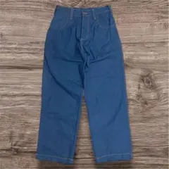 *状態良好* Third Rail 90s USA製 パンツ 32 ブルー 青