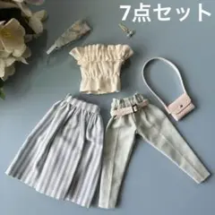 671／22cmドール服コーディネート7点セット