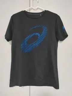 ASICS ブラック スポーツ Tシャツ　Sサイズ
