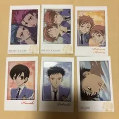 桜蘭高校ホスト部 キャラポトレ 常陸院光 常陸院馨 藤岡ハルヒ 銛之塚崇 セット