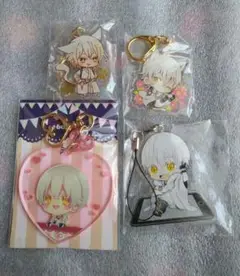 刀剣乱舞 鶴丸国永 キーホルダー４点セット