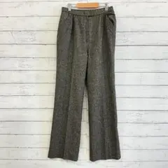 【レリアン】ウール混 パンツ スラックス グレー サイズ11 レディース