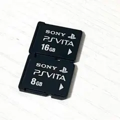 SONY PS VITA メモリーカード 16GB 1個　8GB1個