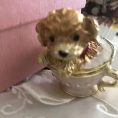 トイプードルのジュエリーボックス