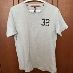 SKY32 グレー Tシャツ 32刺繍