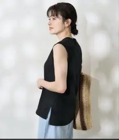 フリークスストア　ノースリーブ ブラック　スリット入り