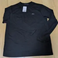 新品　GLAZOS 長袖カットソー M ブラック