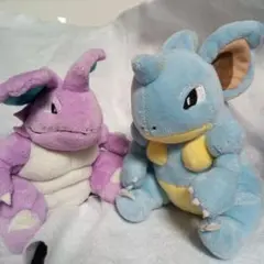 ポケモンfit フィット　ニドリーノ、ニドクイン、ニドキング　ぬいぐるみ ポケモン ぬいぐるみ Pokémon fit 34 ニドキング ポケモン