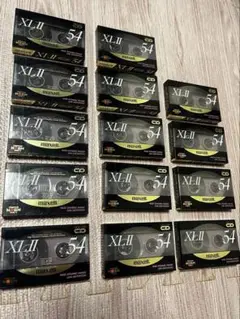 maxell XL II カセットテープ　14本セット　未使用未開封