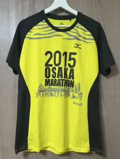 Mizuno 2015 大阪マラソン 陸上用シャツ Lサイズ
