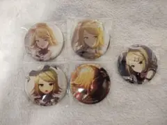 プロセカ プロジェクトセカイ グリ缶グリッター缶バッジ 鏡音リン