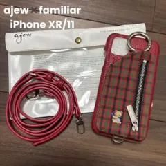 ajew✖️ファミリア♡iPhoneXR/11ストラップ