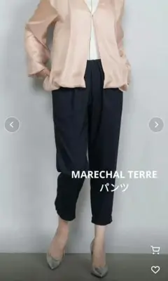 MARECHAL TERRE　マルシャルテル　ウエストギャザーパンツ
