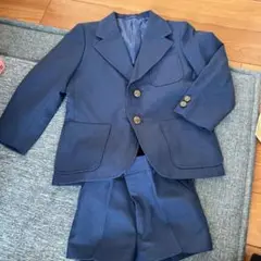 ネイビー ジャケットとショートパンツ セット　男の子7号