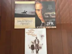 映画パンフレット　’90sケビン・コスナー3冊まとめ売り