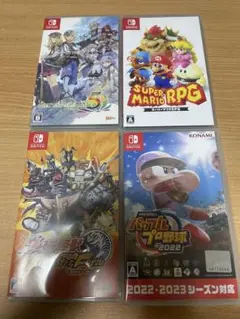 スイッチ用ゲームソフト4本セット