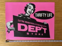 原宿 DEPT STOREの80年代ステッカー