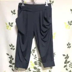 メ(^ ^)P【タグ無し】ダークグレー ヨガパンツ ストレッチ素材