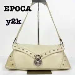 EPOCA エポカ y2k ショルダーバッグ アクセサリーポーチ スタッズ 白
