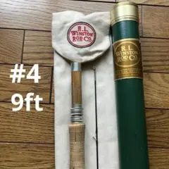 winston ウィンストンIM6 9 #4 R.L.Winston Fly Rod IM6 9 #6 2 pieces Black Color Fly