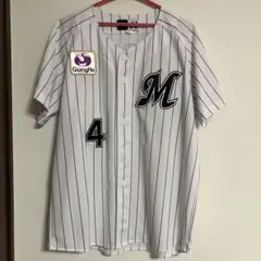 千葉ロッテマリーンズ　友杉篤輝　ホームレプリカユニフォーム　Mサイズ