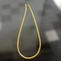 【18K刻印入り】喜平チェーン ネックレス長さ60cm 18K金張り